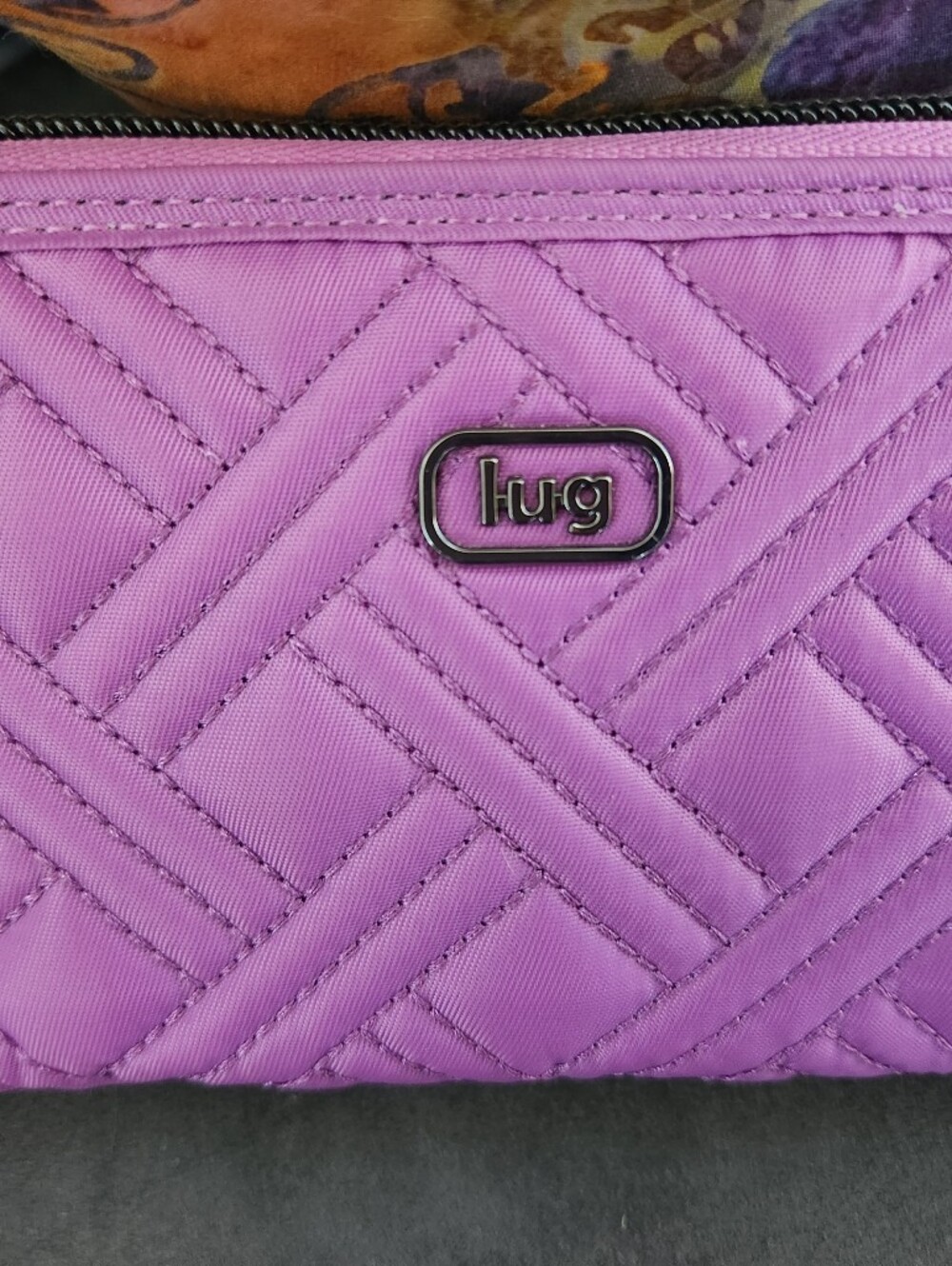 Lug Whirly RFID Wristlet Wallet Acai Berry